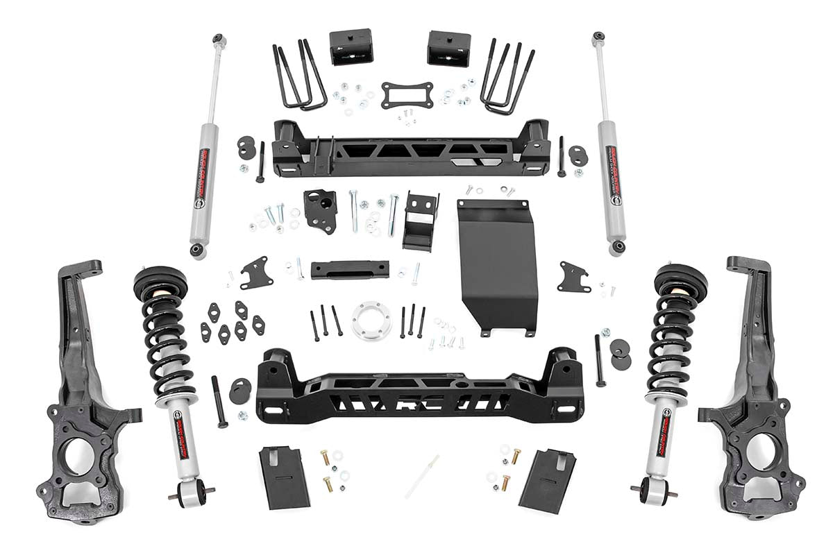 Fits Ford Ranger 4WD (2019-2023) 6 Inch Lift Kit; N3 Struts; 50531