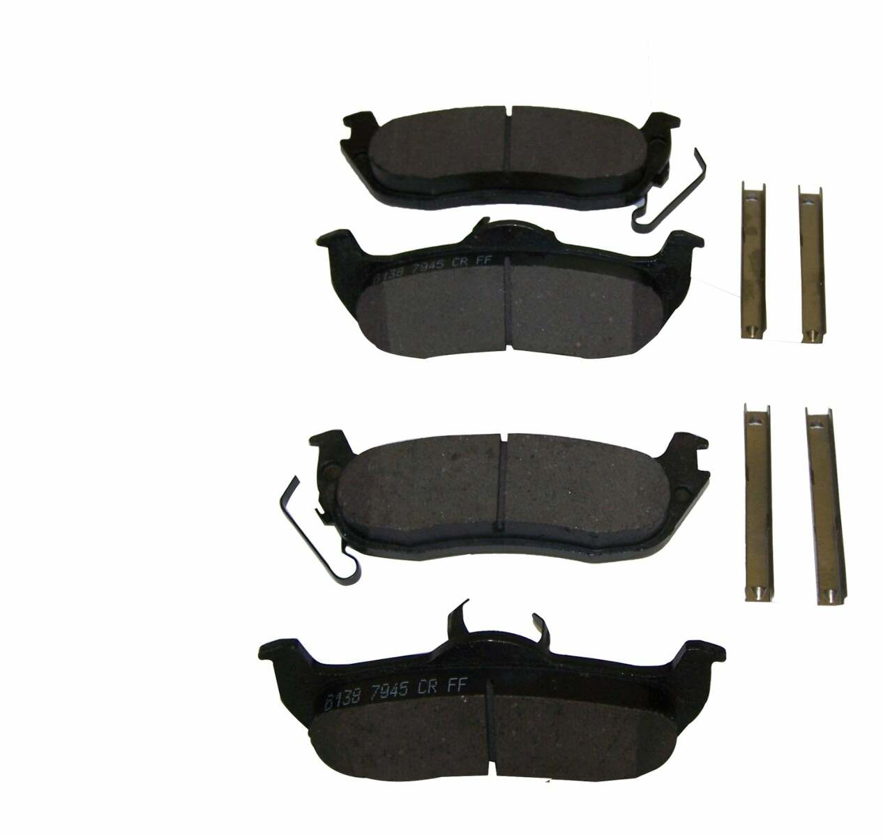 Crown Automotive - Semi-Metallic Gray Brake Pad Set - 5080871AA