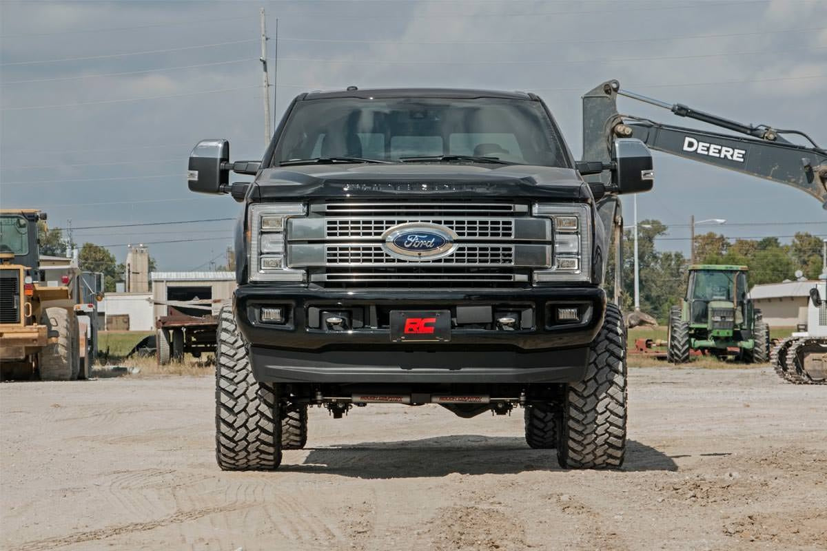 Fits Ford F-250/F-350 SD (17-22) 6" Lift Kit; Diesel; 4 Link; OVLD; 50820