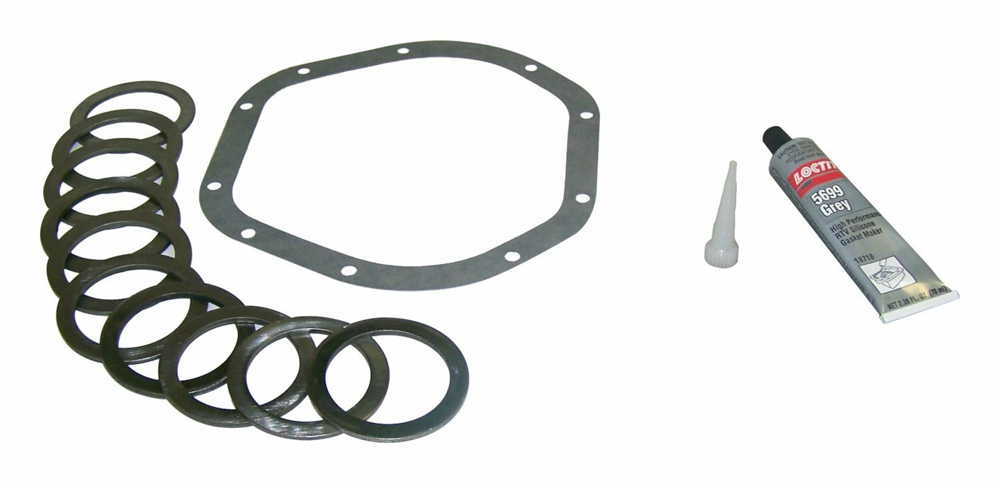 Crown Automotive - Metal Unpainted Differential Carrier Shim Kit - 5093047AA