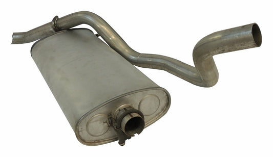 Crown Automotive - Metal Silver Muffler & Tailpipe - 5096297AA
