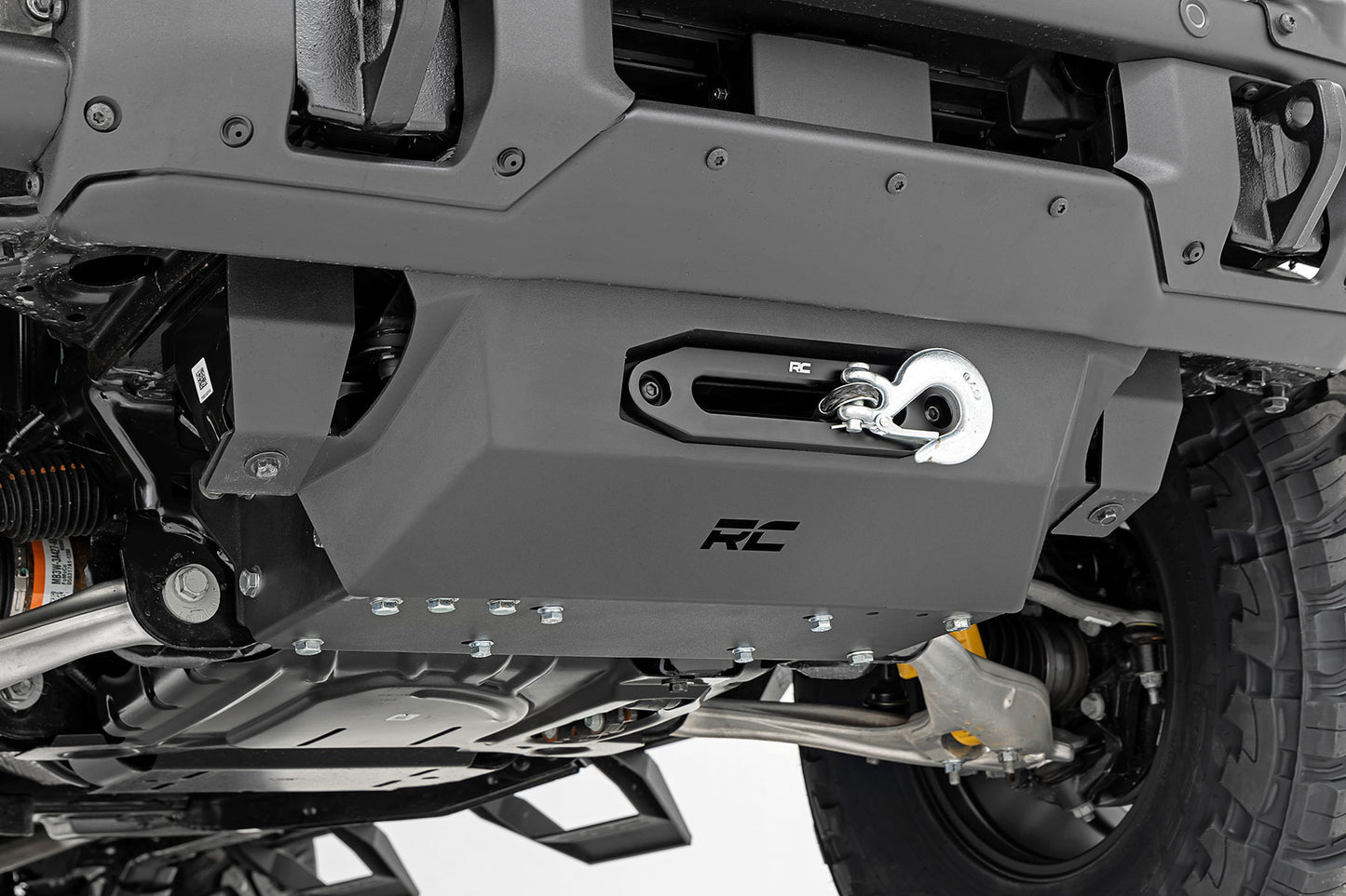 Fits Ford Bronco 4WD (2021-2024) Hidden Winch Mount; All Models; 51065