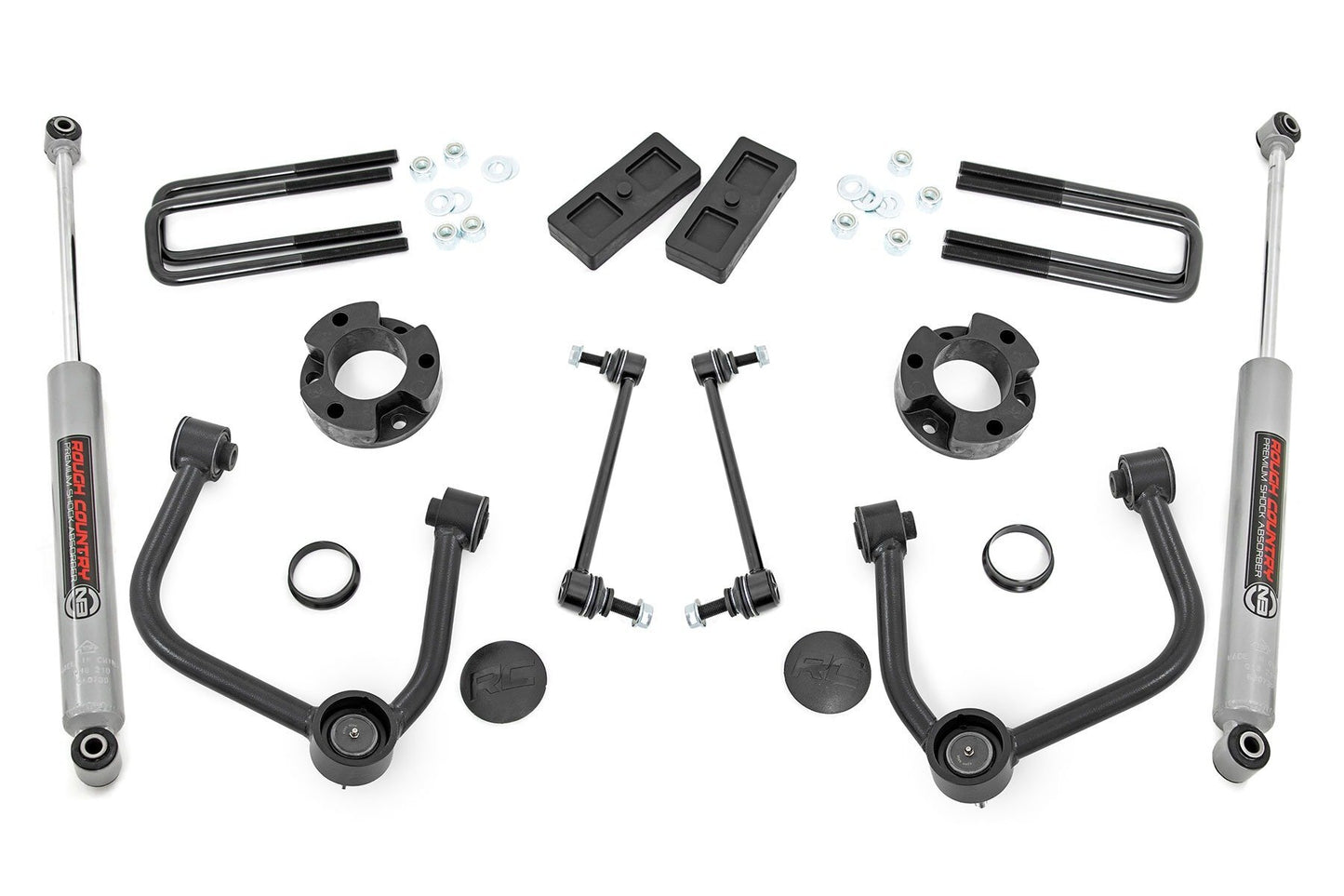 Rough Country 3.5 Inch Lift Kit - Ford Ranger 4WD (2024) - 51144