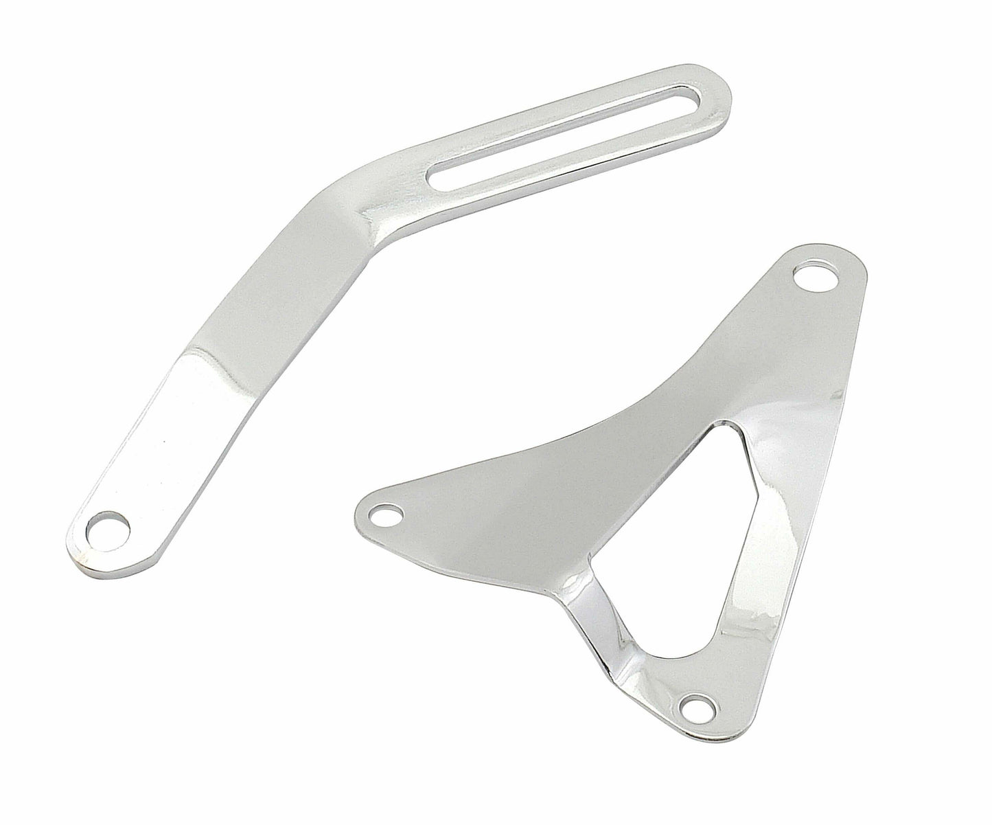 Mr. Gasket Alternator Bracket - Chrome - 5185