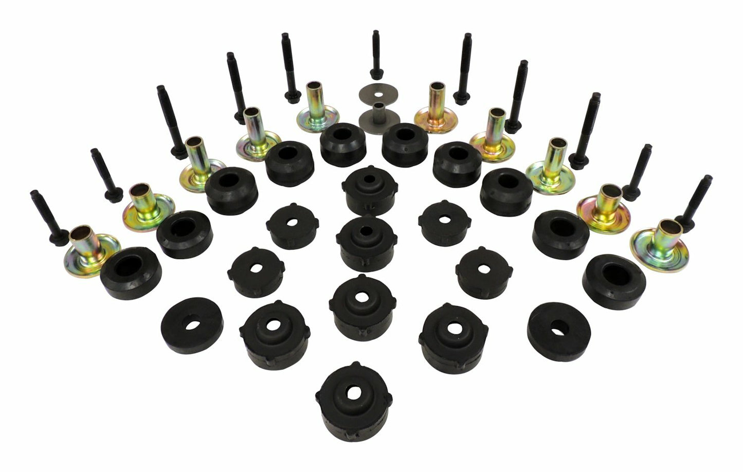 Crown Automotive - Metal Unpainted Body Mount Master Kit - 52002723MK