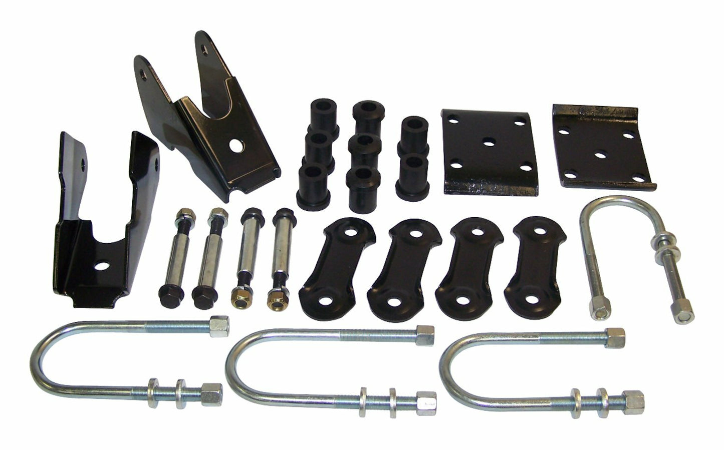 Crown Automotive - Metal Black Leaf Spring Mounting Kit - 52006421K
