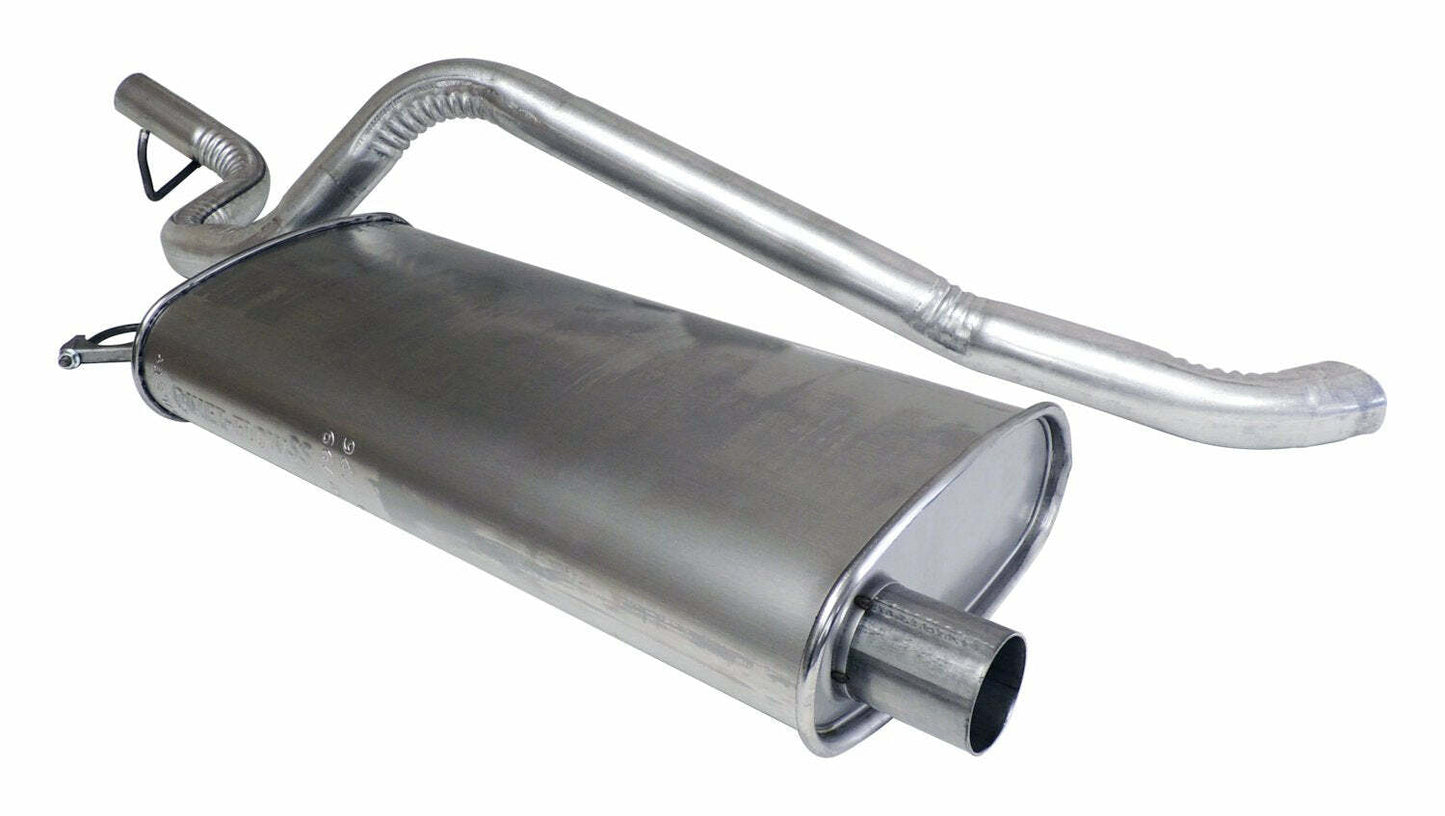 Crown Automotive - Steel Unpainted Muffler & Tailpipe - 52022039