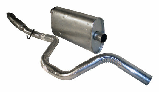 Crown Automotive - Metal Silver Muffler & Tailpipe - 52101196