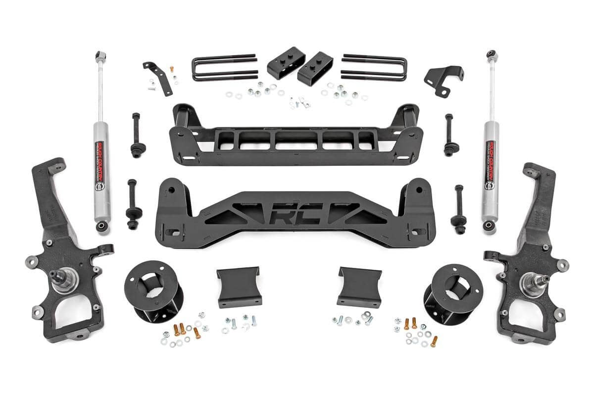 Fits Ford F-150 2WD (2004-2008) 4 Inch Lift Kit; 52330