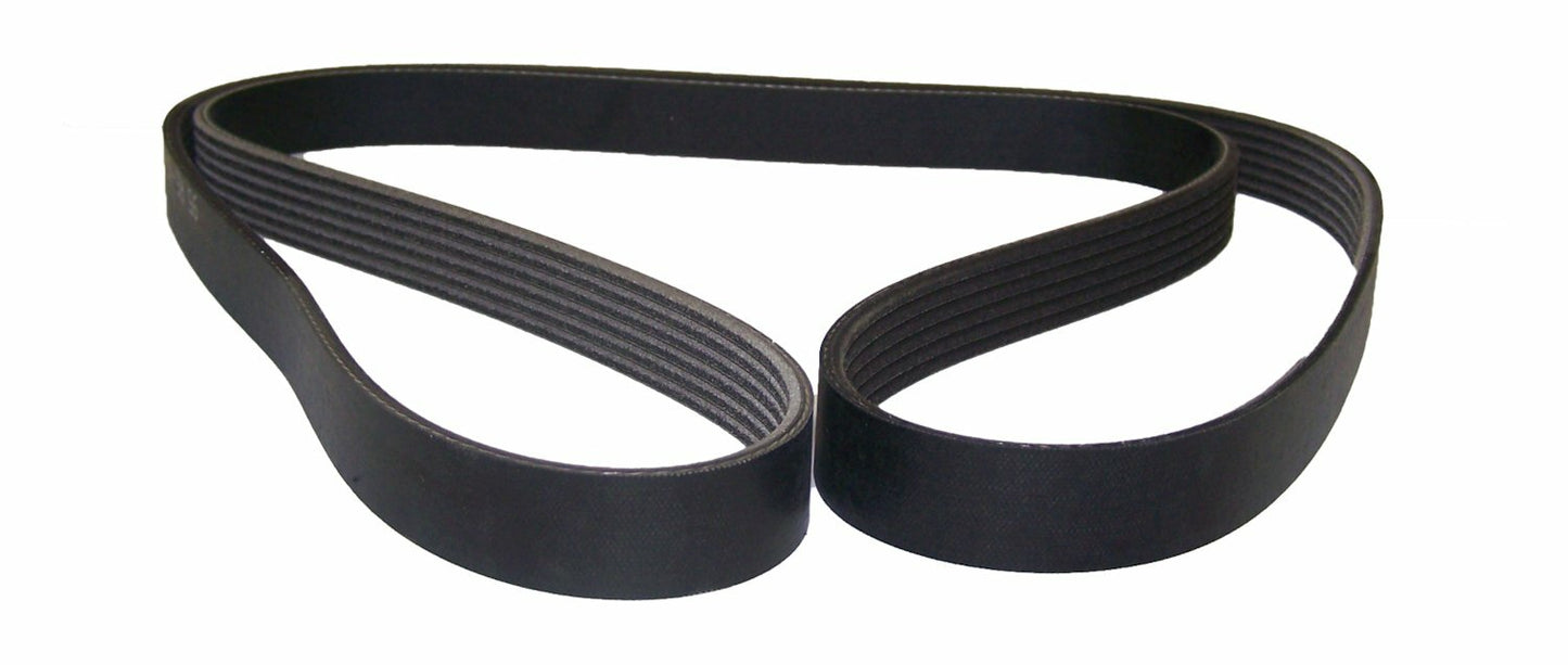 Crown Automotive - Rubber Black Accessory Drive Belt - 53010283