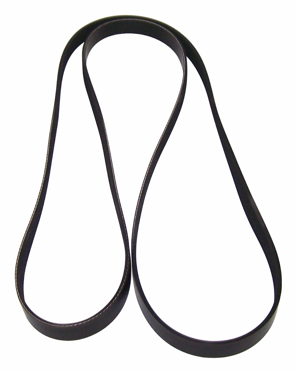 Crown Automotive - Rubber Black Accessory Drive Belt - 53013676AB