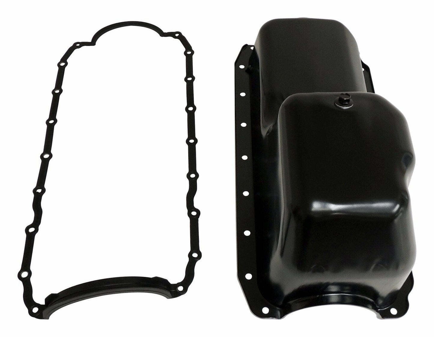 Crown Automotive - Steel Black Engine Oil Pan Kit - 53020918K