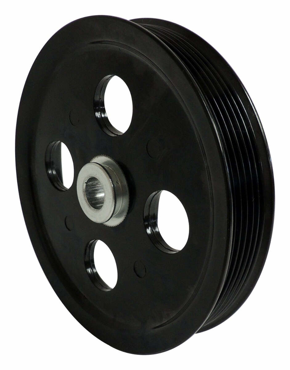 Crown Automotive - Steel Black Power Steering Pump Pulley - 53032956AA