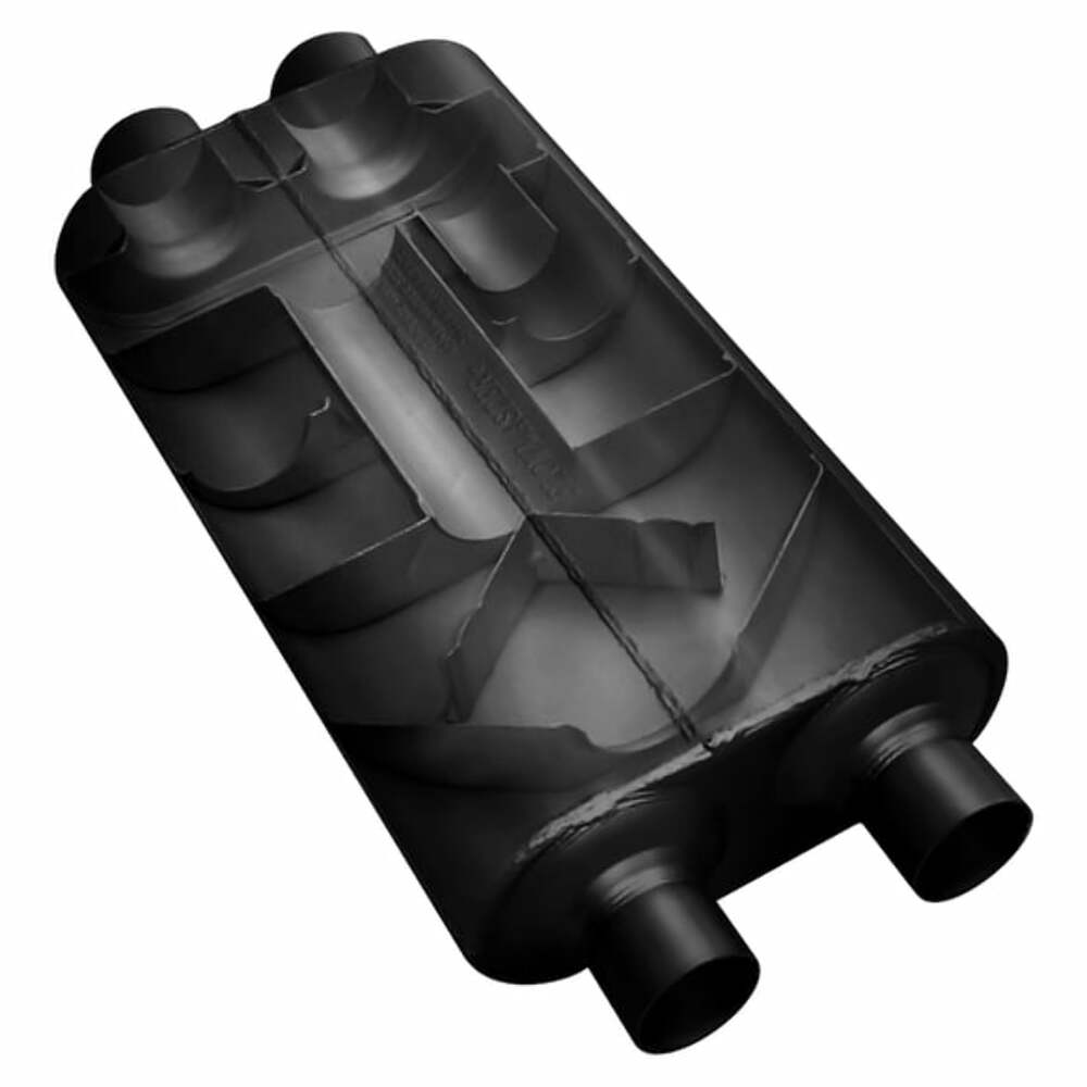 Flowmaster 53553 50 Big Block Muffler - 3.50 Offset In / 3.50 Offset Out