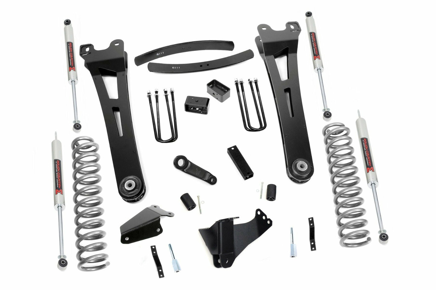 Fits Ford F-250/F-350 SD (05-07) 6" Lift Kit; Diesel; Radius Arm; M1; 53640