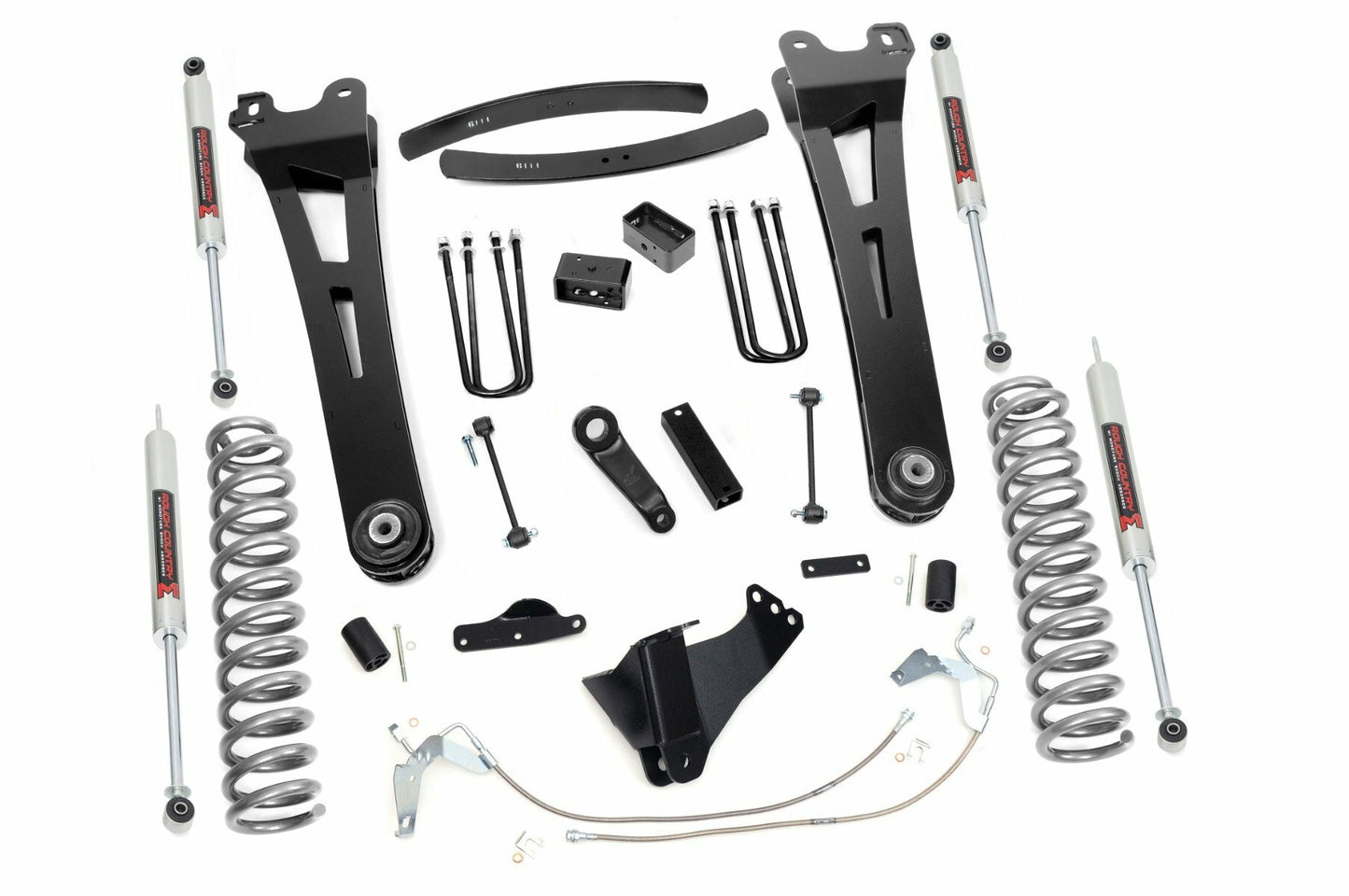 Fits Ford F-250/F-350 SD (08-10) 6" Lift Kit; Diesel; Radius Arm; M1; 53840