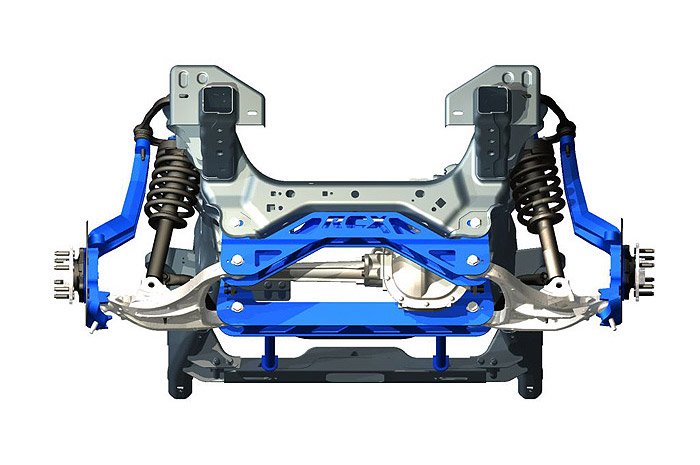 Fits Ford F-150 4WD (2004-2008) 4 Inch Lift Kit; 54720