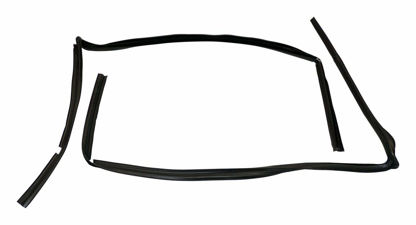 Fits 1999-2004 WJ Grand Cherokee; Door Glass Seal Set -55136024K-CRN