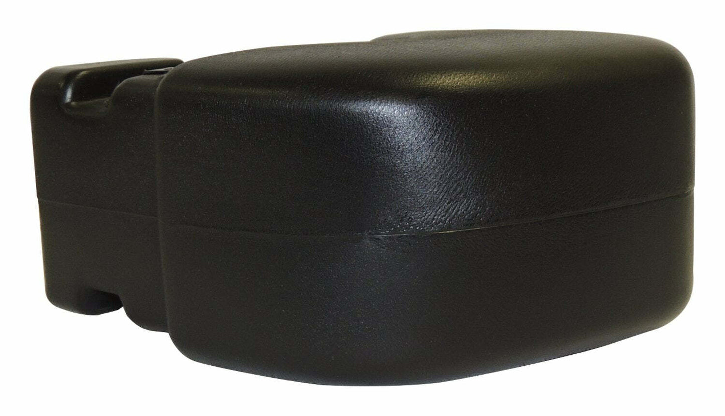 Crown Automotive - Metal Black Bumper End Cap - 55155760AB