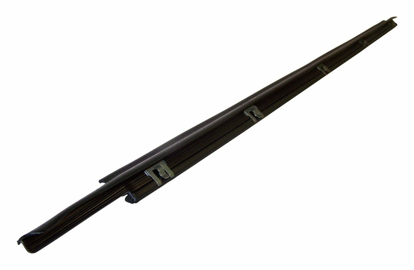 Crown Automotive - Metal Black Door Glass Weatherstrip - 55176565AC