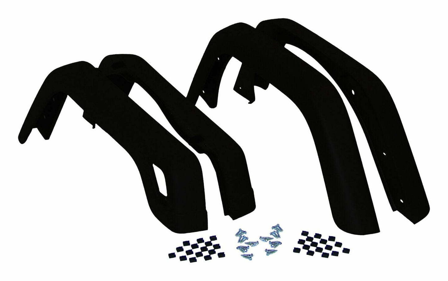 Crown Automotive - Plastic Black Fender Flare Kit - 55254918K