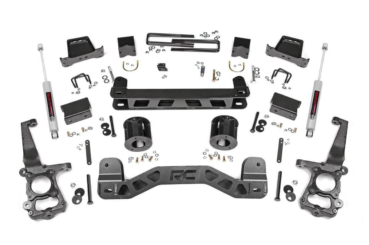 Fits Ford F-150 2WD (2015-2020) 6 Inch Lift Kit; 55330