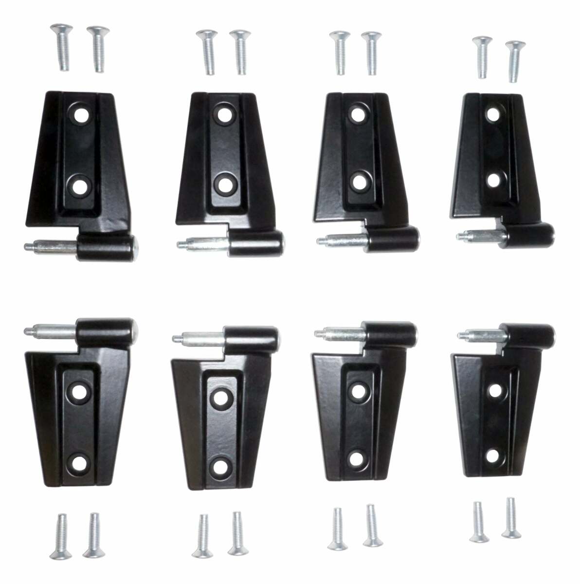 Crown Automotive - Steel Black Door Hinge Kit - 55395384K8