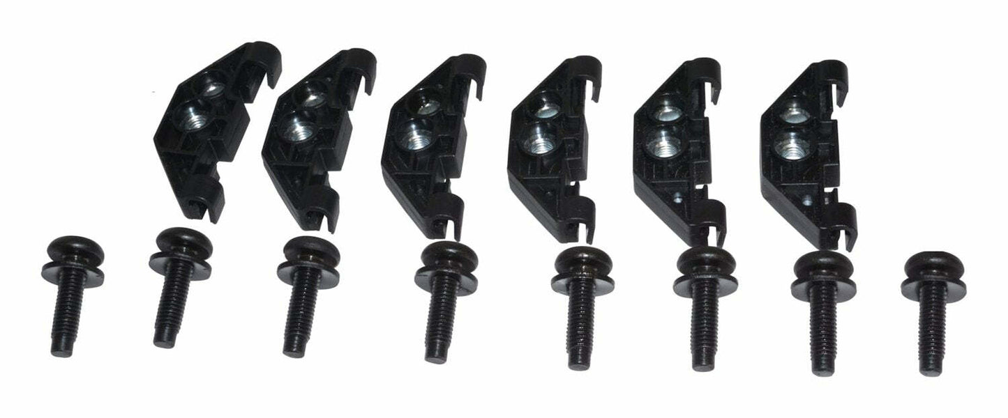 Crown Automotive - Steel Black Hard Top Hardware Kit - 55397093K8