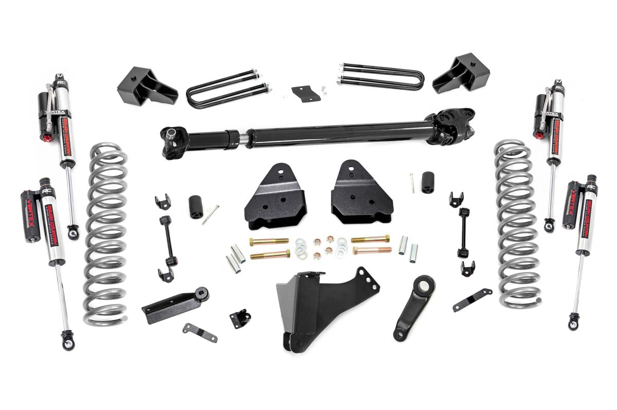 Fits Ford F-350 SD 4WD (17-22) 4.5" Lift Kit; DRW; FR D/S; Vertex; 55951