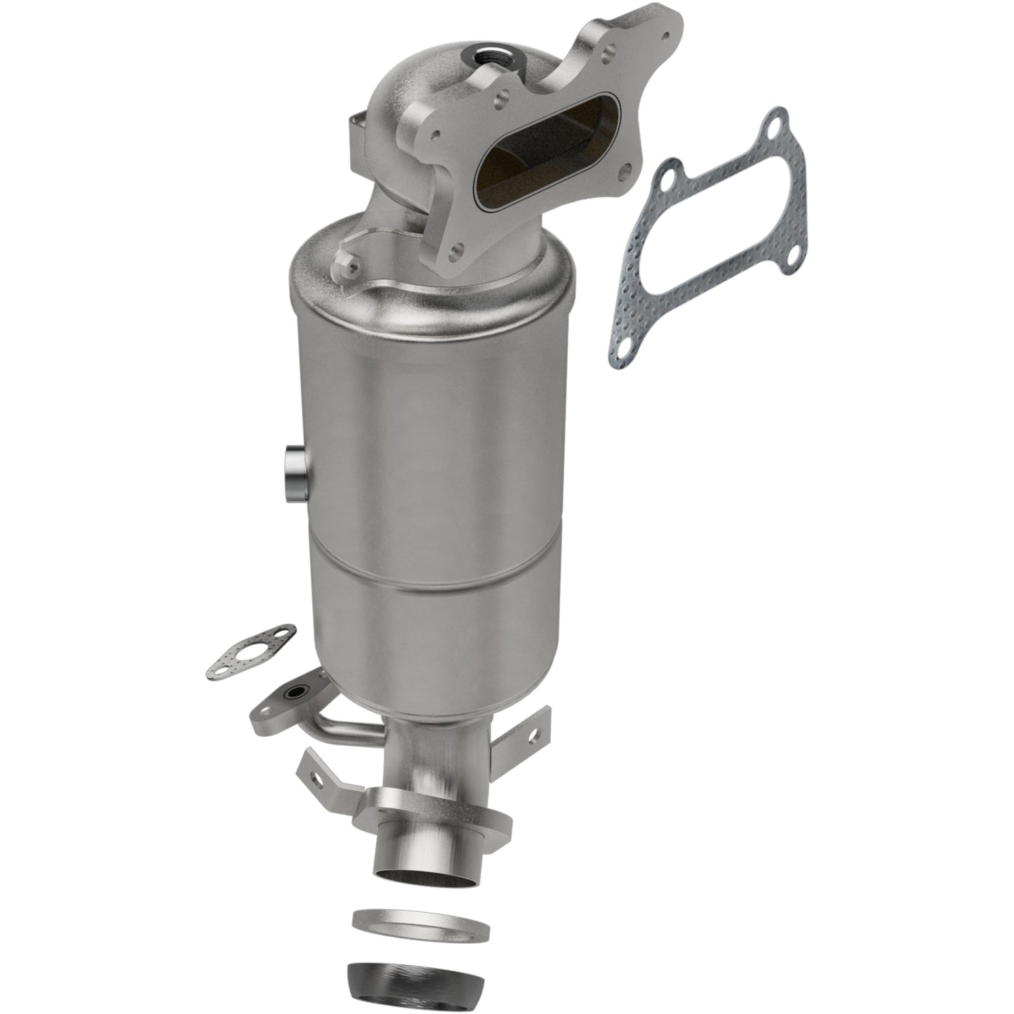Fits 2012-2013 Honda Civic CARB Compliant Direct-Fit Catalytic Converter 5661343 - Catalytic Converters Car Part People