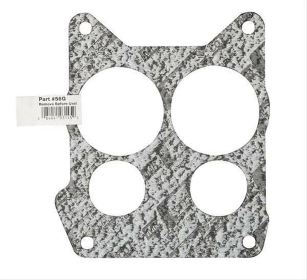 Mr. Gasket Performance Carburetor Base Gasket 4Hole BulkPackaged w/UPC Label 56G
