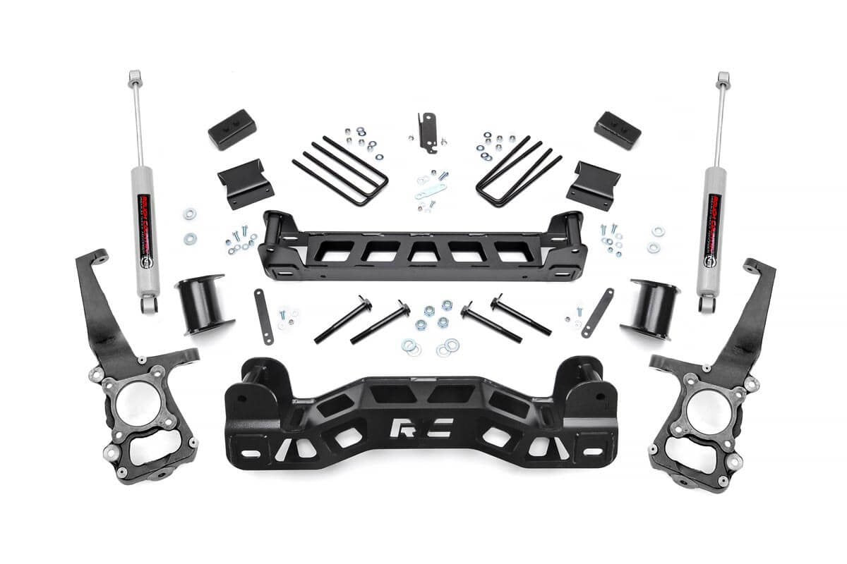 Fits Ford F-150 2WD (2009-2010) 4 Inch Lift Kit; 57231