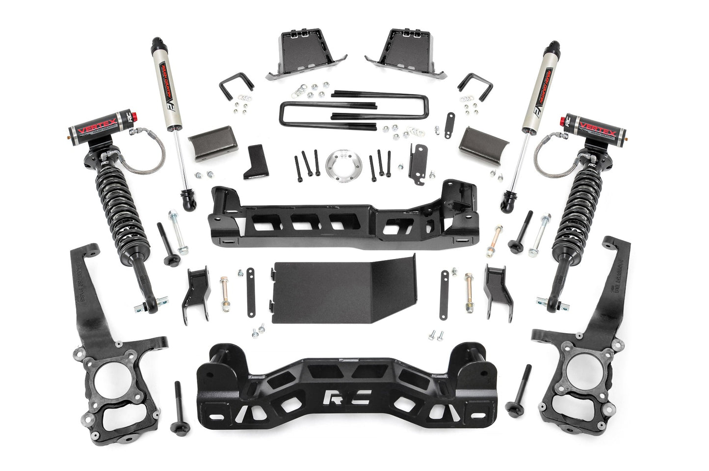 Fits Ford F-150 4WD (2011-2013) 6 Inch Lift Kit; Vertex/V2; 57657