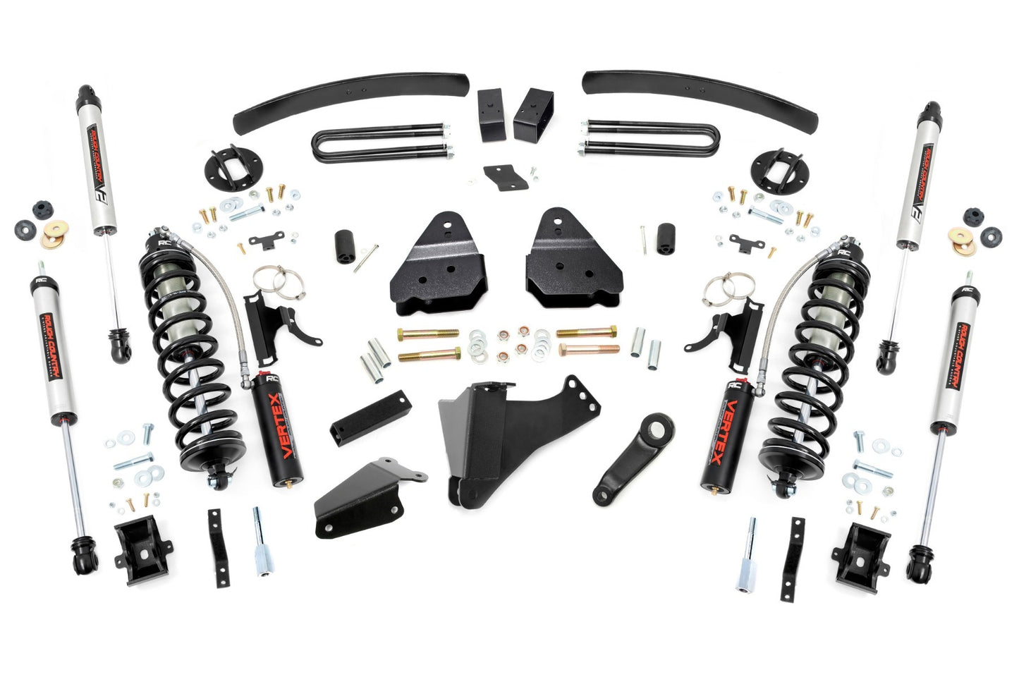 Fits Ford F-250/F-350 Super Duty (05-07) 6 Inch Lift Kit; Diesel; C/O V2; 59358