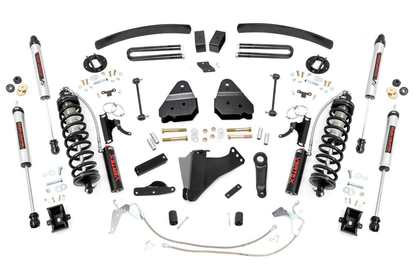 Fits Ford F-250/F-350 Super Duty (08-10) 6 Inch Lift Kit; Diesel; C/O V2; 59458