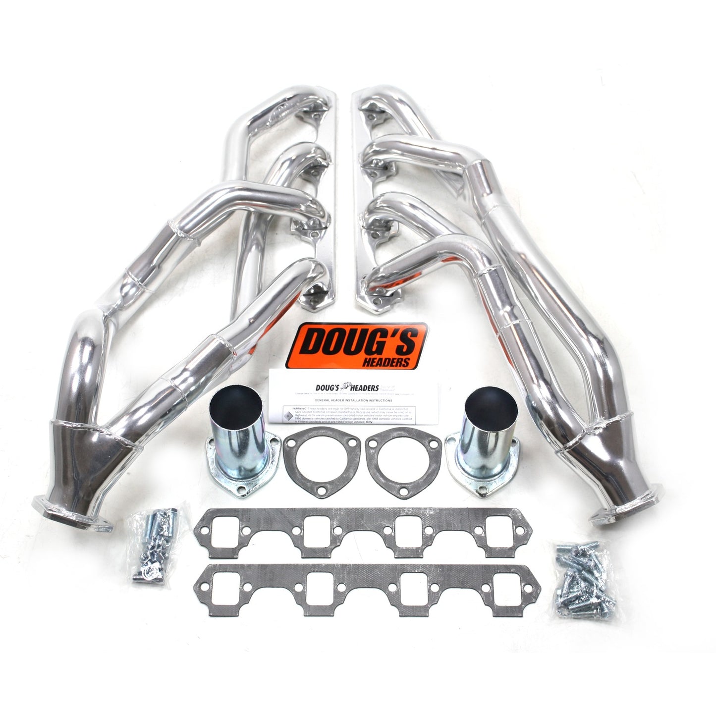 Tri-Y Headers for 65-70 Mustang 260-302 SBF W/O EGR/A.I.R. Automatic D690YS