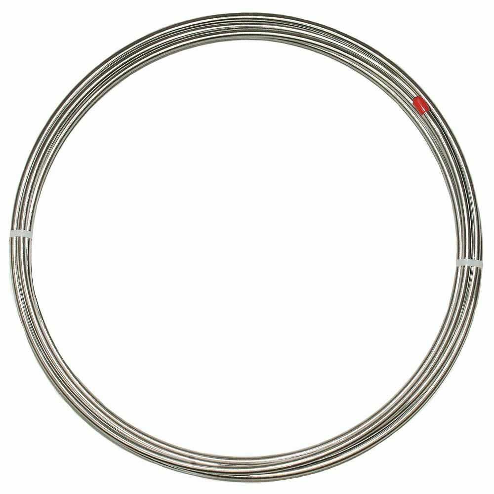 5/16 inch Fuel Line Tubing Roll; 20 foot; Steel Fine Lines 5OMR