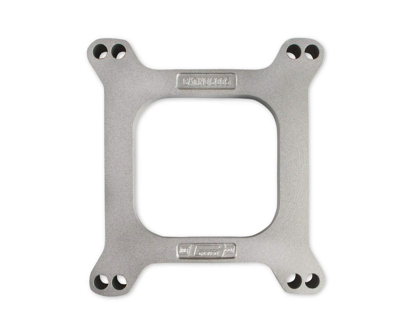 Mr Gasket 6005 Holley Edelbrock 1 Open Center Aluminum Carb Spacer Kit