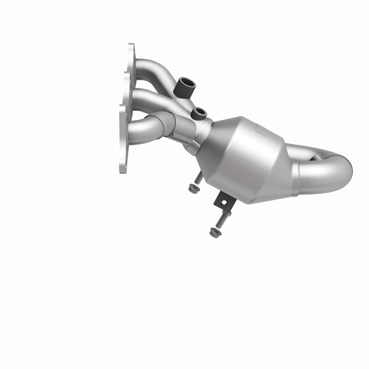 Catalytic Converter with Integrated Exhaust Manifold for HM Grade Federal / EPA Compliant Direct-Fit Manifold Catalytic