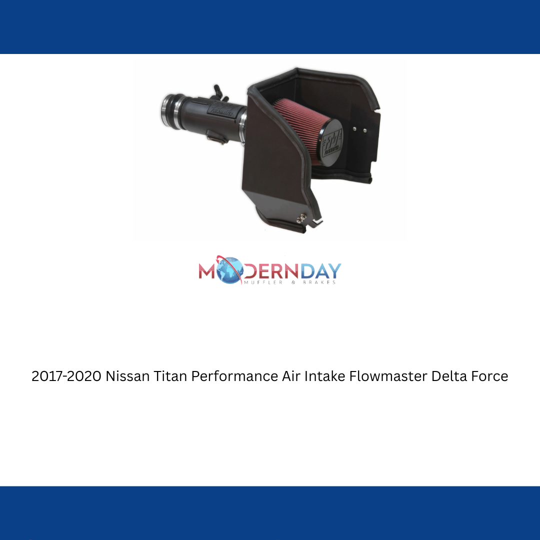 2017-2020 Nissan Titan Performance Air Intake Flowmaster Delta Force 615198