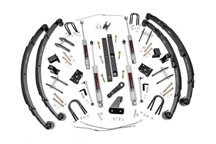 Fits Jeep Wrangler YJ 4WD (1987-1995) 4.5" Lift Kit X-Series Power Steer 617.2