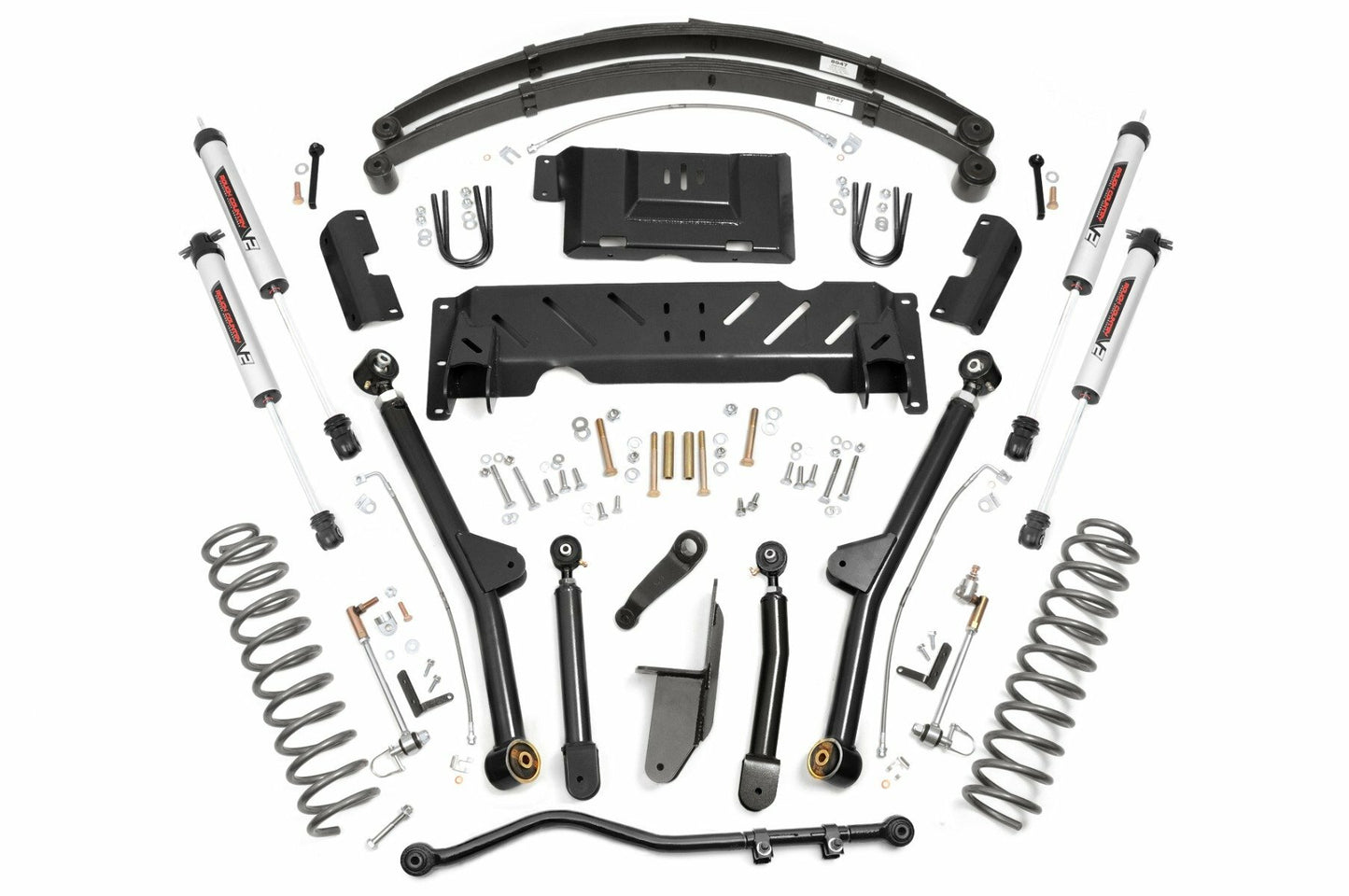 Fits Jeep Cherokee XJ (84-01) 4.5" Lift Kit Long Arm RR Leafs NP242 V2 61770