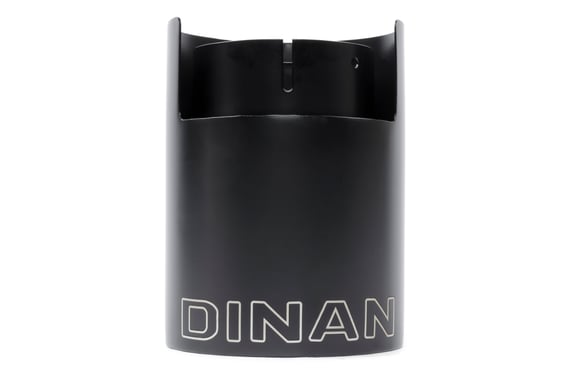 Dinan Double-Walled 4.5" Clamp-On Exhaust Tip (Black Ceramic) D663-0646-BOX