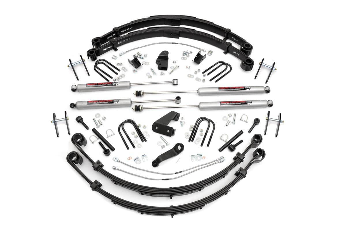 Fits Jeep Wrangler YJ 4WD (1987-1995) 6 Inch Lift Kit; Manual Steer; 622M.20