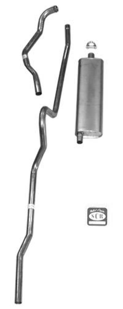 Fits 1956 Chevrolet Full Size Hardtop 6 cyl. Exhaust System 63009