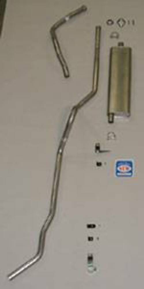 Fits 1956 Chevrolet Full Size Station Wagon exc. 9 Pass. 6 cyl. Exhaust System 63011