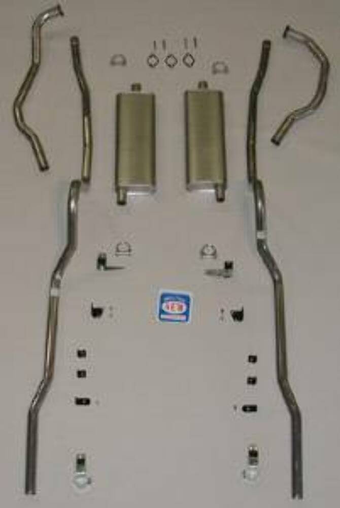 Fits 1956 Chevrolet Full Size Exhaust System 63015