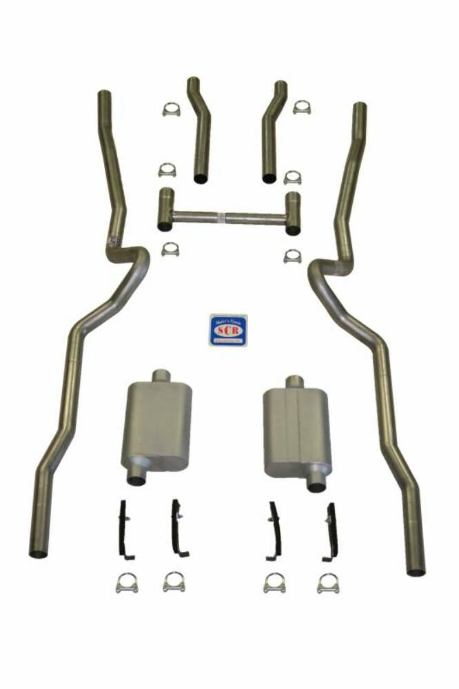 Fits 1955 - 1957 Chevrolet Full Size Exhaust System 63057