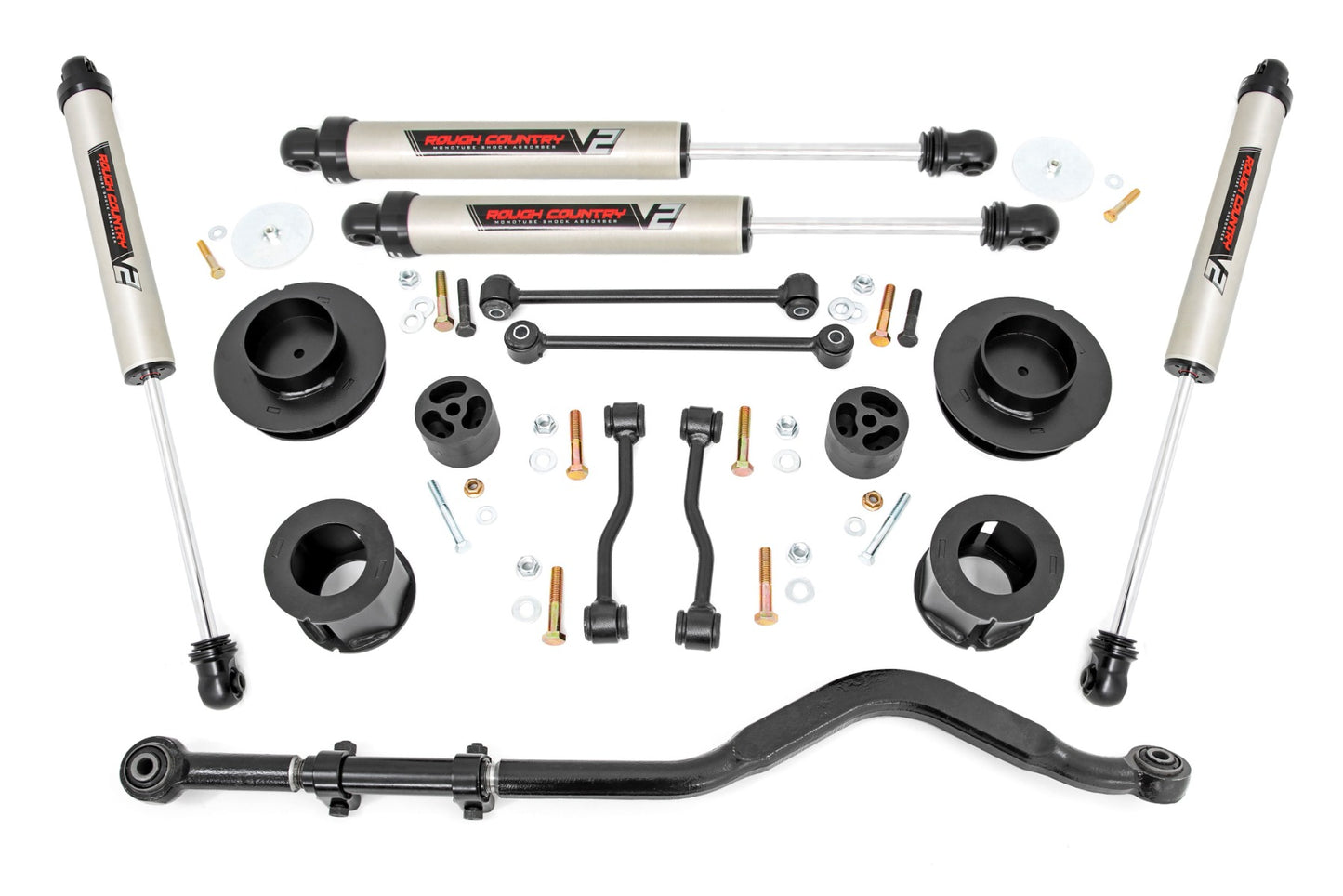 Fits Jeep Gladiator JT 4WD (2020-2023) 3.5 Inch Lift Kit; Spacers; V2; 63770