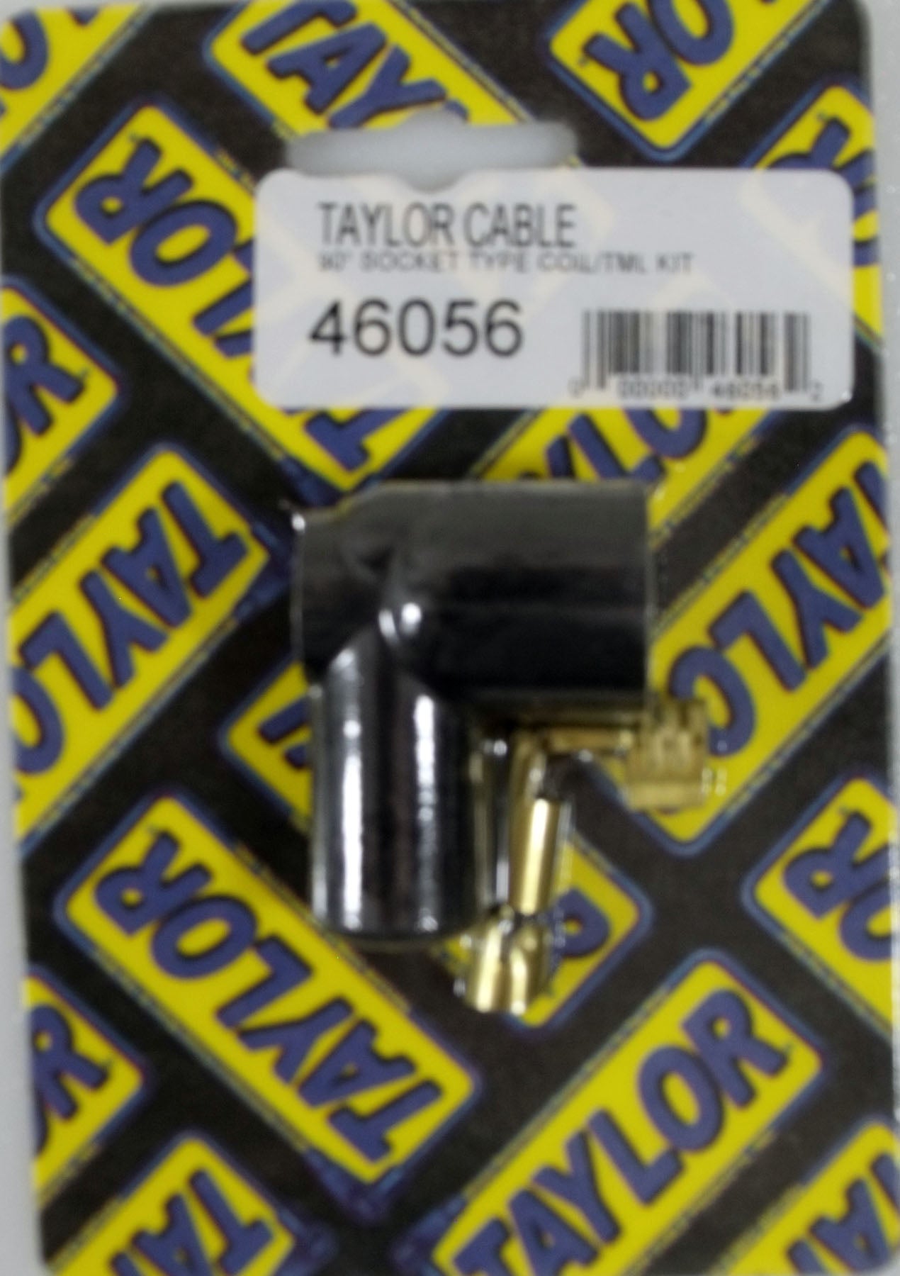 Spark Plug Wire Connector 8 - 10.4mm 90? 1 Black 46056